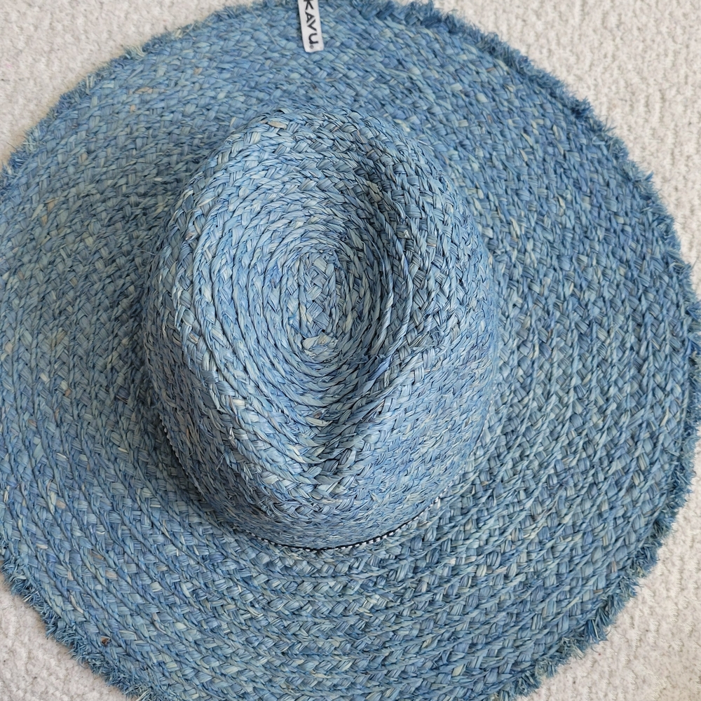 KAVU Light Blue Woven Hat